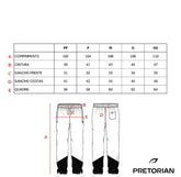 CALÇA PRETO/VERDE MILITAR PRETORIAN